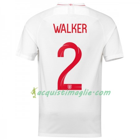 Divisa di Calcio Inghilterra Walker 2 Prima Mondiali 2018